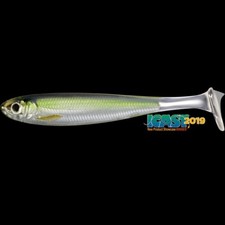 LIVETARGET Slow-Roll Shiner Paddle Tail 4" Fishing Lure Free Shipping Within US