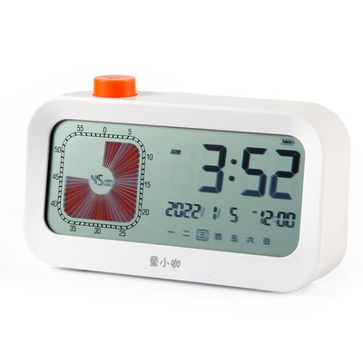Visueller 60-Minuten-Timer mit Count-/Down-Funktion, Uhr mit D0U3