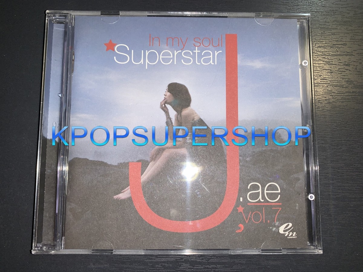 J (J.ae) 7th Album Superstar CD Booklet Great OOP Rare Kpop