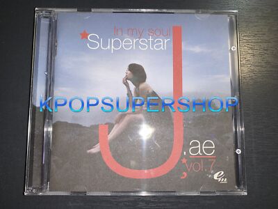 J (J.ae) 7th Album Superstar CD Booklet Great OOP Rare Kpop