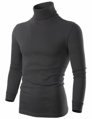Turtleneck Men Pullover Sweaters, Long 