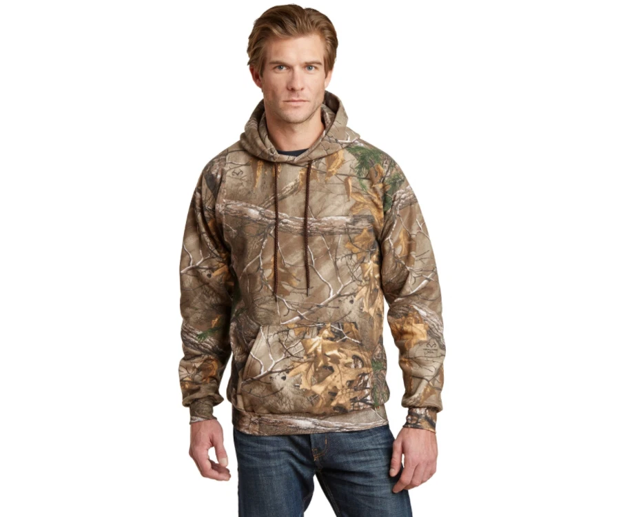 REALTREE Mossy Oak Camo Hunting Camping Fishing Pullover Fleece Hoodies S  to 5XL