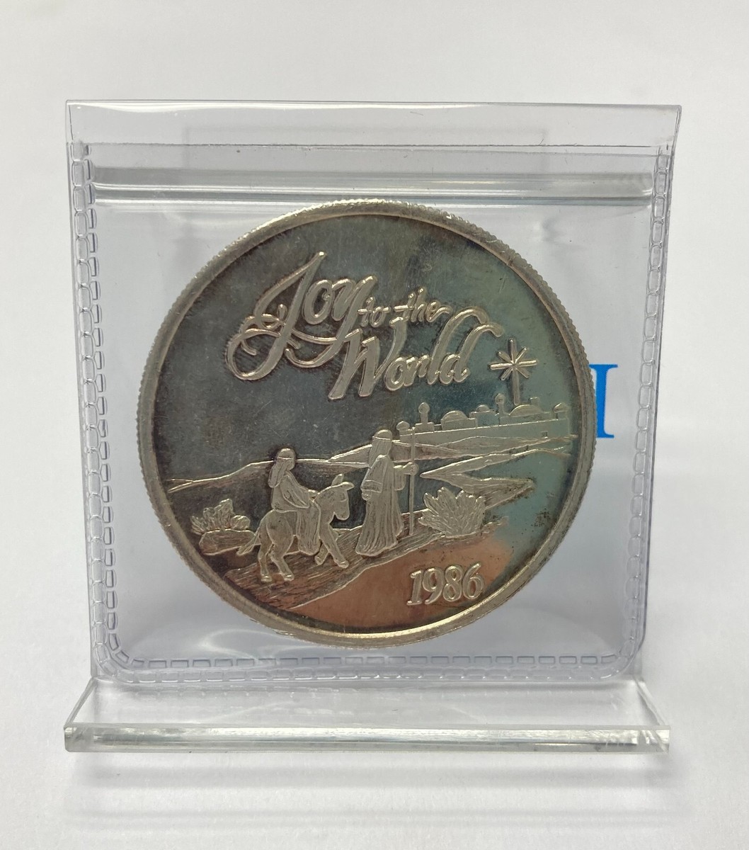 1986 Joy To The World #22 1 oz .999 Fine Silver Round | eBay