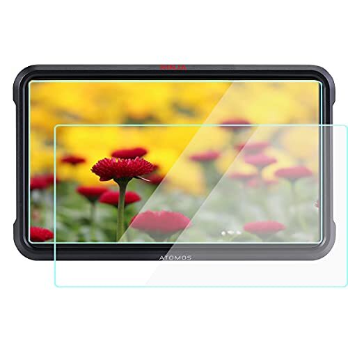 KOMET - Pellicola protettiva in vetro compatibile per Atomos Ninja V 5" (X5j)