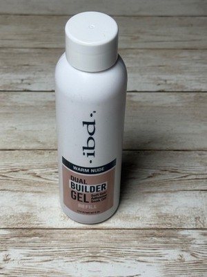 ibd Soft Gel Dual Builder Gel - Warm Nude - REFILL - 4 oz Sealed!