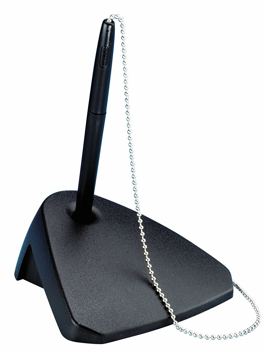 Maul Counter Pen Holder Modern, Plastic, Stable Bead Chain, 112 x 108 x 150 mm,