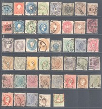 AUSTRIA / AUTRICHE set - timbres anciens