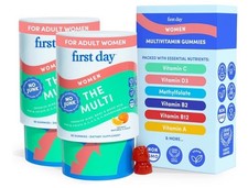 First Day Women Daily Supercharge Gummy Multi Vitamins 120 Exp 04/2026