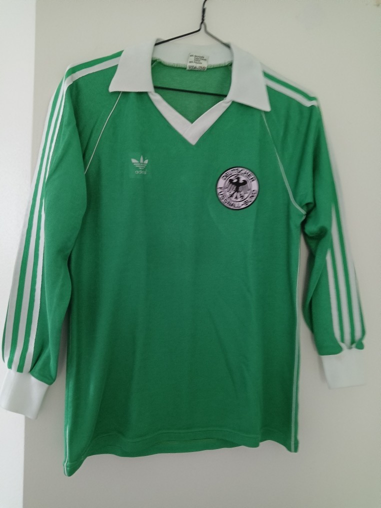 Germany 1981-82 Away #6 Match Worn Vintage Football Shirt Jersey Rare