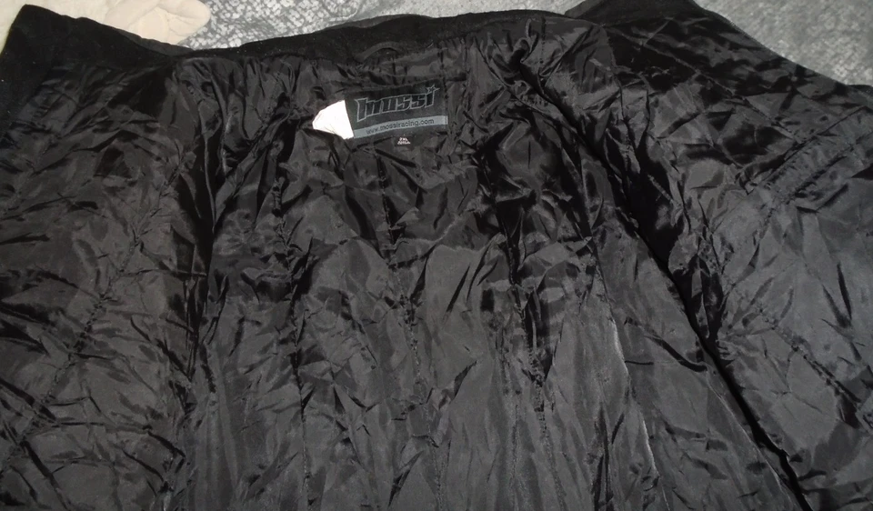 JAQUETA MASCULINA MOSSI Snowmobile Racing tamanho XXL vermelha preta - Imagem 3 de 4