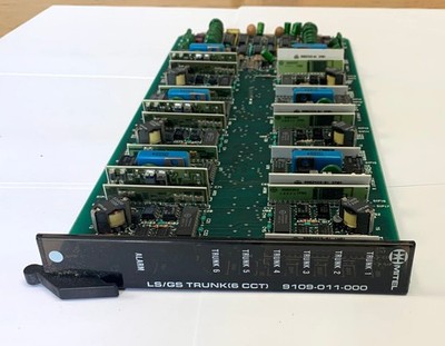 Mitel SX-200 LS/GS Trunk (6 CCT) Card, 9109-011-000