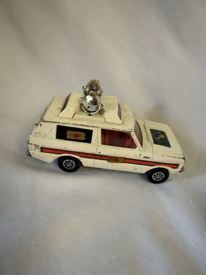 1970s Corgi Toys Whizzwheels VIGILANT RANGE ROVER Police DIECAST With Figure - Image 2 of 4
