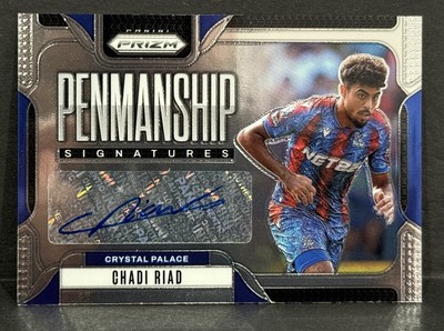 2024-25 Panini Prizm Premier League Crystal Palace Chadi Riad
