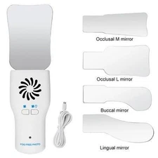Electric Automatic Defogging Imaging Mirror with Intraoral Photo System for