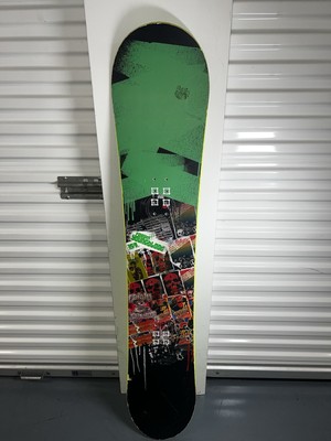 (Vintage Forum Youngblood 159cm Snowboard Twin Tip Freestyle Deck 2008 USED
