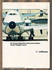 Lufthansa - Reklame Werbeanzeige Original-Werbung 1979 (10)
