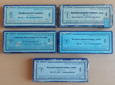 Rudolf Flume oryg. 5 asortymentów śrub pakiet 32013 32016 32018 32019 32020