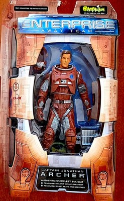 Star Trek Enterprise Away Team Art Asylum Captain Jonathan Archer Factory Sealed