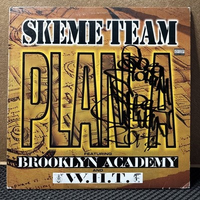 Skeme Team Plan-A 1999 12  Single / AUTOGRAPHED/ 3-2-1 Records / EX