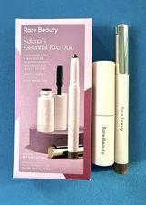 Rare Beauty Selena's Essential Eye Duo Eyeshadow Stick & Mascara Set - New