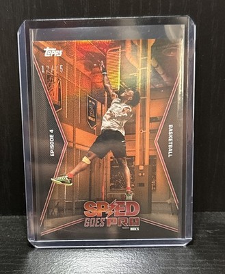 Speed goes pro topps IShowSpeed /25 Basketball #12 Episode 4 12/25 Send offers