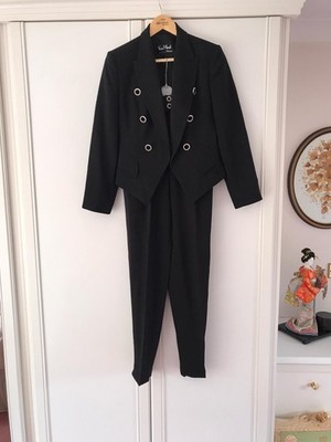 Vera Mont Vintage Zweiteiler Anzug - Gr. 10