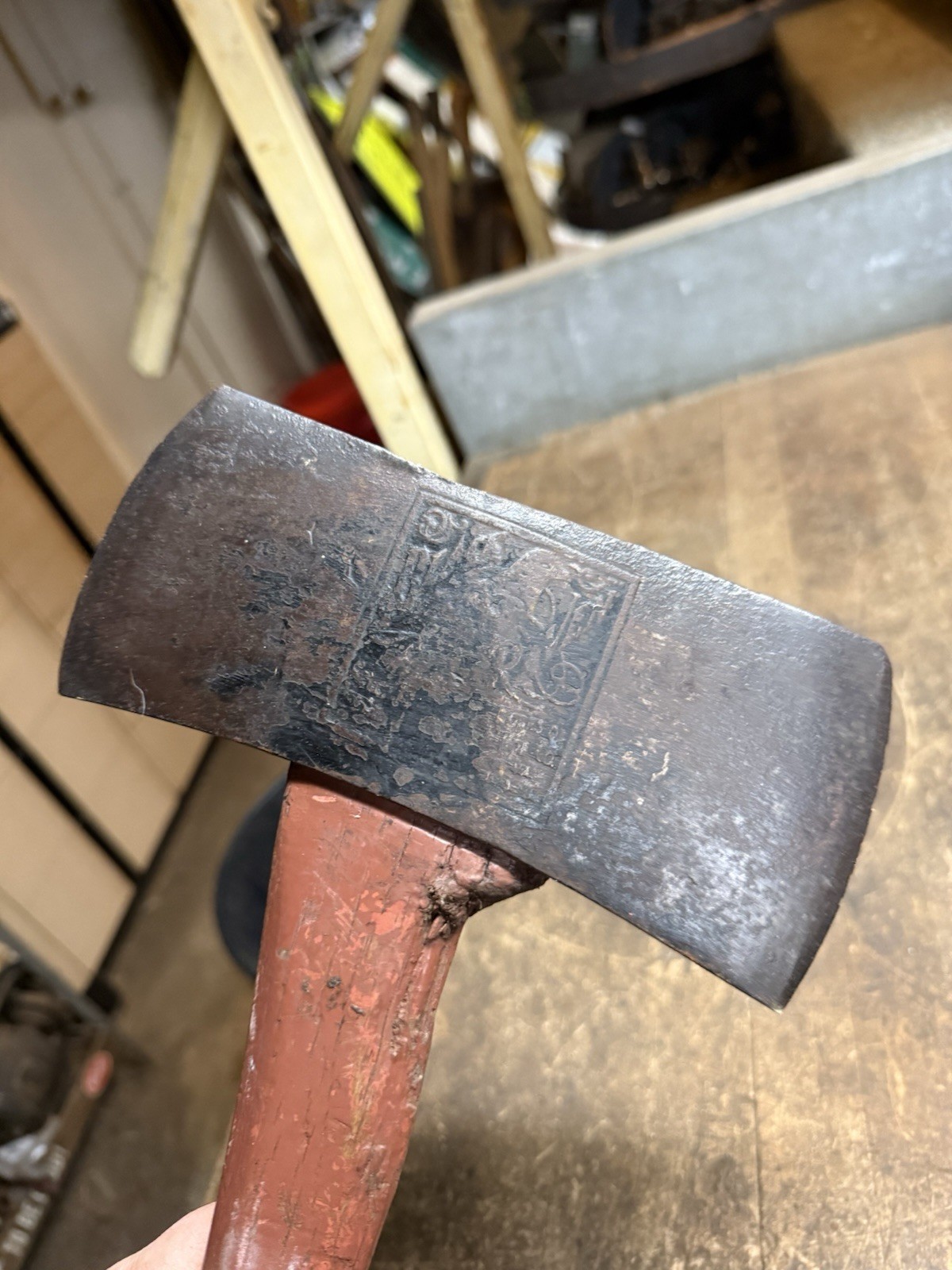 3-3/4 Lb Double Bit Axe Embossed Kelly True Temper Black Raven Tool ...