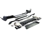 Rear Diffuser Performance Conversion + Tailpipes Black Fits BMW X4 G02 18-21