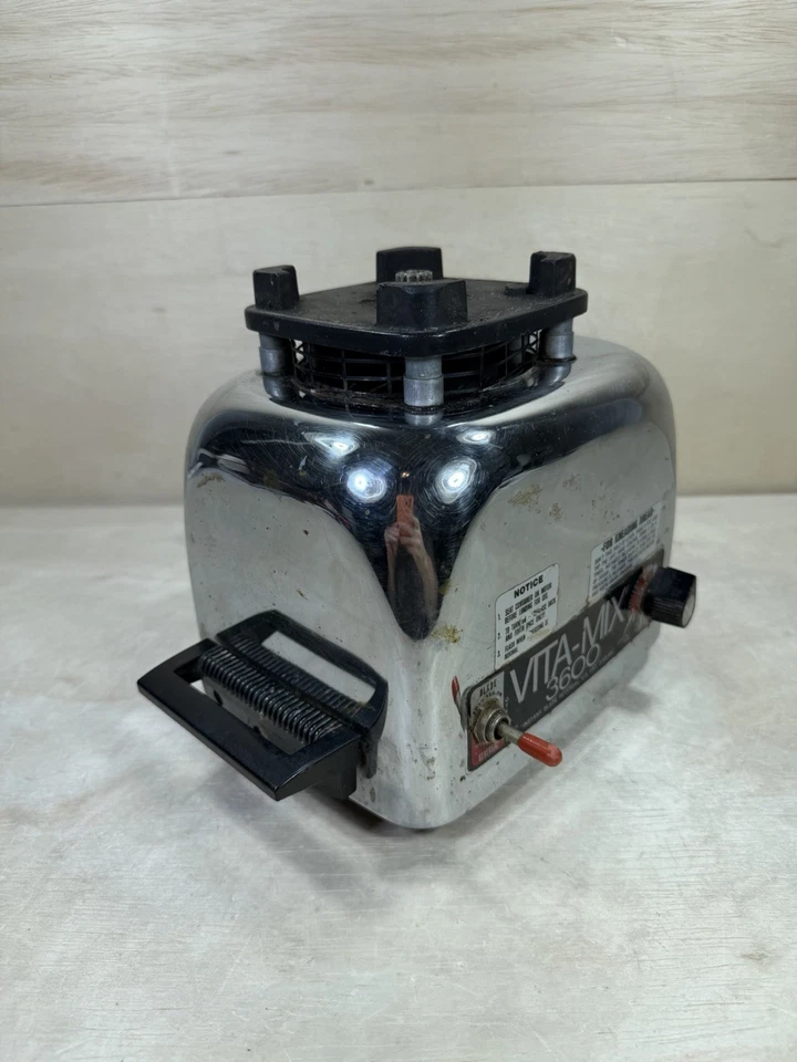 Vitamix 3600 Blender Stainless Steel Base Motor UNIT ONLY VITA-MIX 479041 WORKS - Image 4 of 4