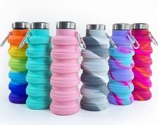 Extendable Collapsible Water Bottle for Camping, Sports, Cycling, Travel & Trips