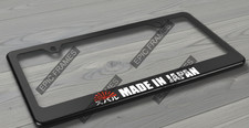Subaru Made In Japan Jdm Racing Style License Plate Frame Black Metal
