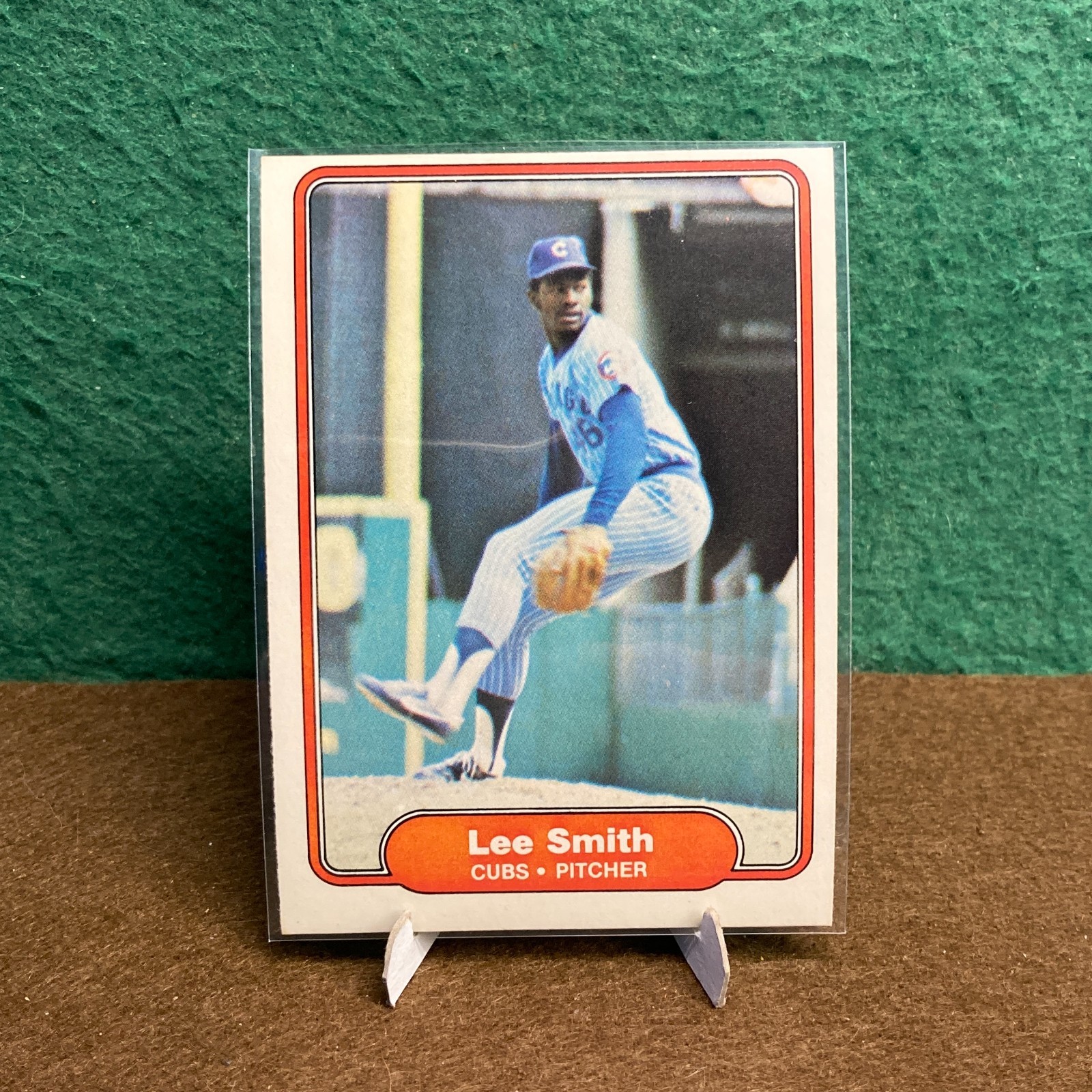 1982 Fleer Baseball / Lee Smith RC #603