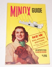 MINOX SUB-MINIATURE CAMERA GUIDE BY W.D. EMANUEL (1958)
