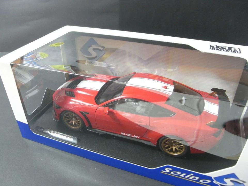 1/18 SOLIDO Shelby Mustang Super Snake Race Red 2025    1813801 - Imagen 2 de 4