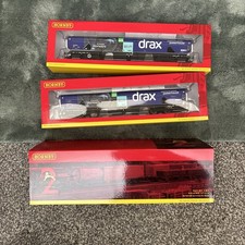 Hornby R60177 (Pack Of 2) Drax Northern Powerhouse Biomass OO Gauge BNIB