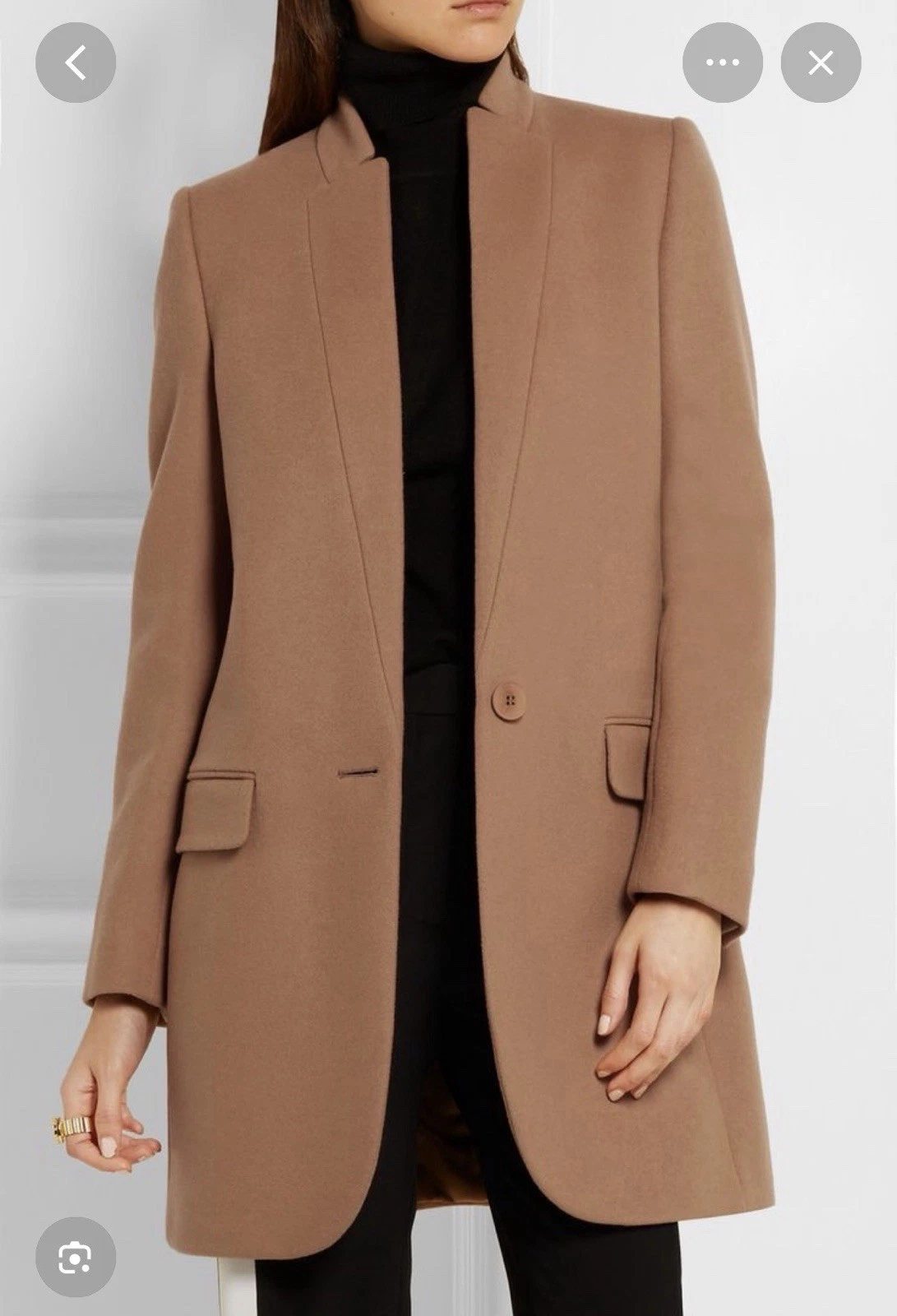 Stella McCartney — Stella McCartney Bryce Wool Coat Size 38