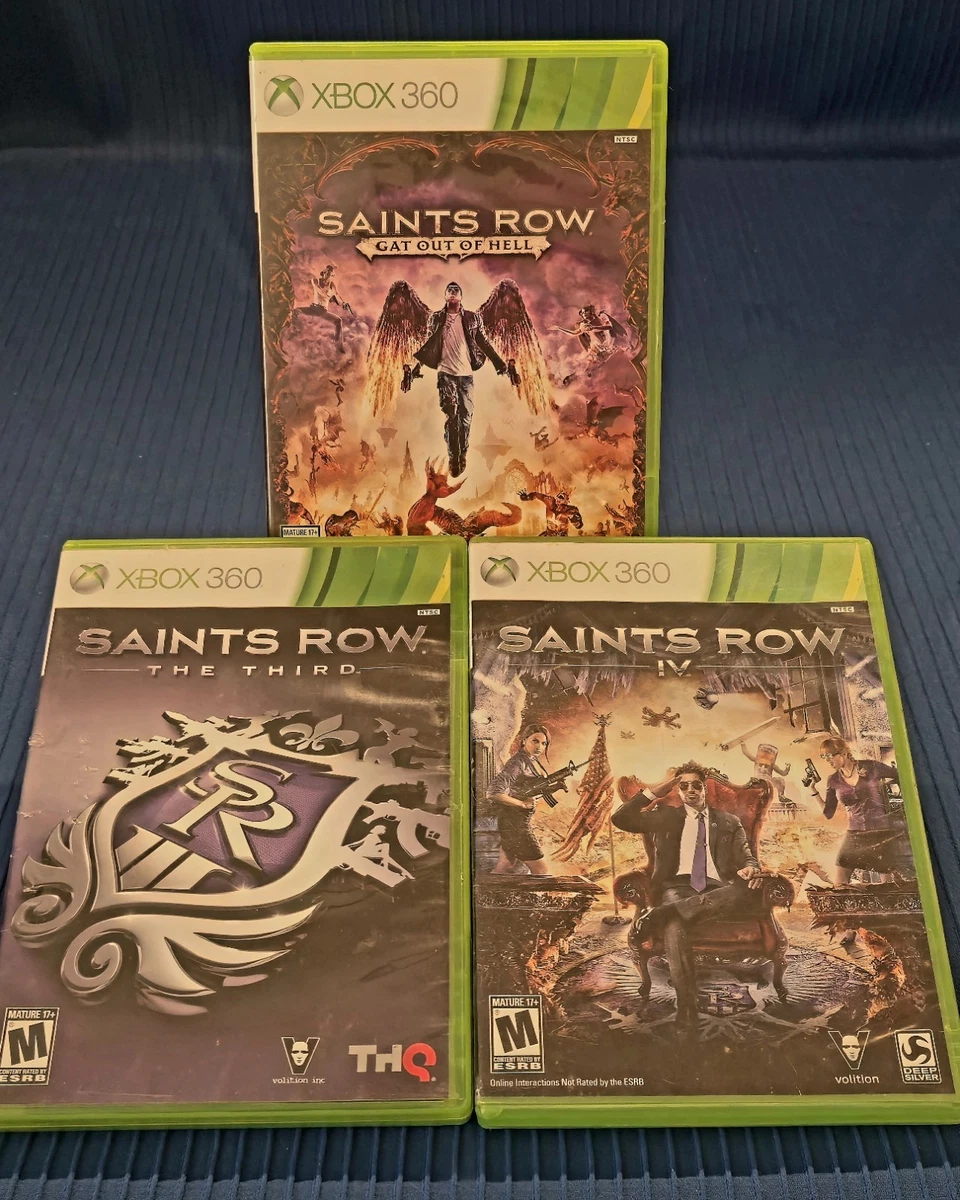 Lot 7 Jeux XBOX 360 – Saints Row, Battlefield, Far Cry, Medal Of Honor