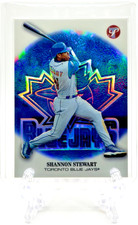 SHANNON STEWART 2002 Topps Pristine #28 BASE SET REFRACTOR PARALLEL /149
