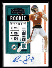 Reid Sinnett 2020 Contenders Rookie Ticket RC Auto