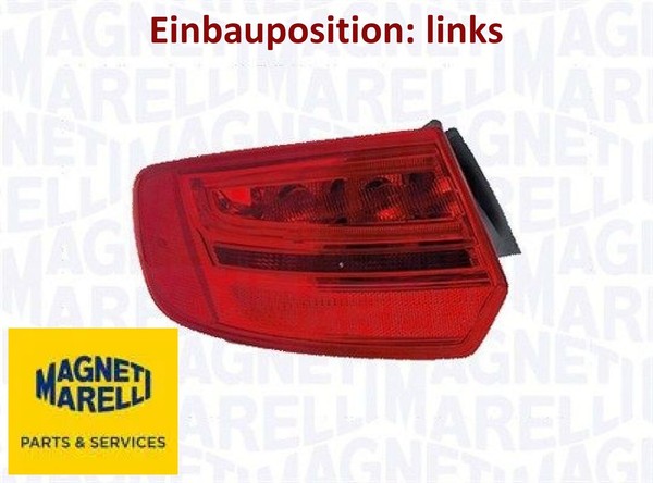Magneti Marelli 714021930704 Heckleuchte Links RüCklicht Hecklicht FüR Audi-image