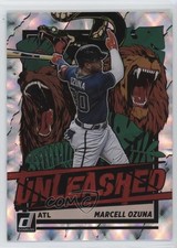 2021 Panini Donruss Unleashed Silver 65/349 Marcell Ozuna #UNL11 2l4