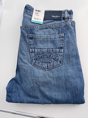 32/30, neu, Pepe Jeans für Herren, weiter Schnitt, RELAXED, Style Brighton FS