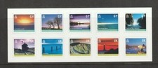 Guernsey 2001 Island Colours self adhesive set SG 901-910 MNH mint E174