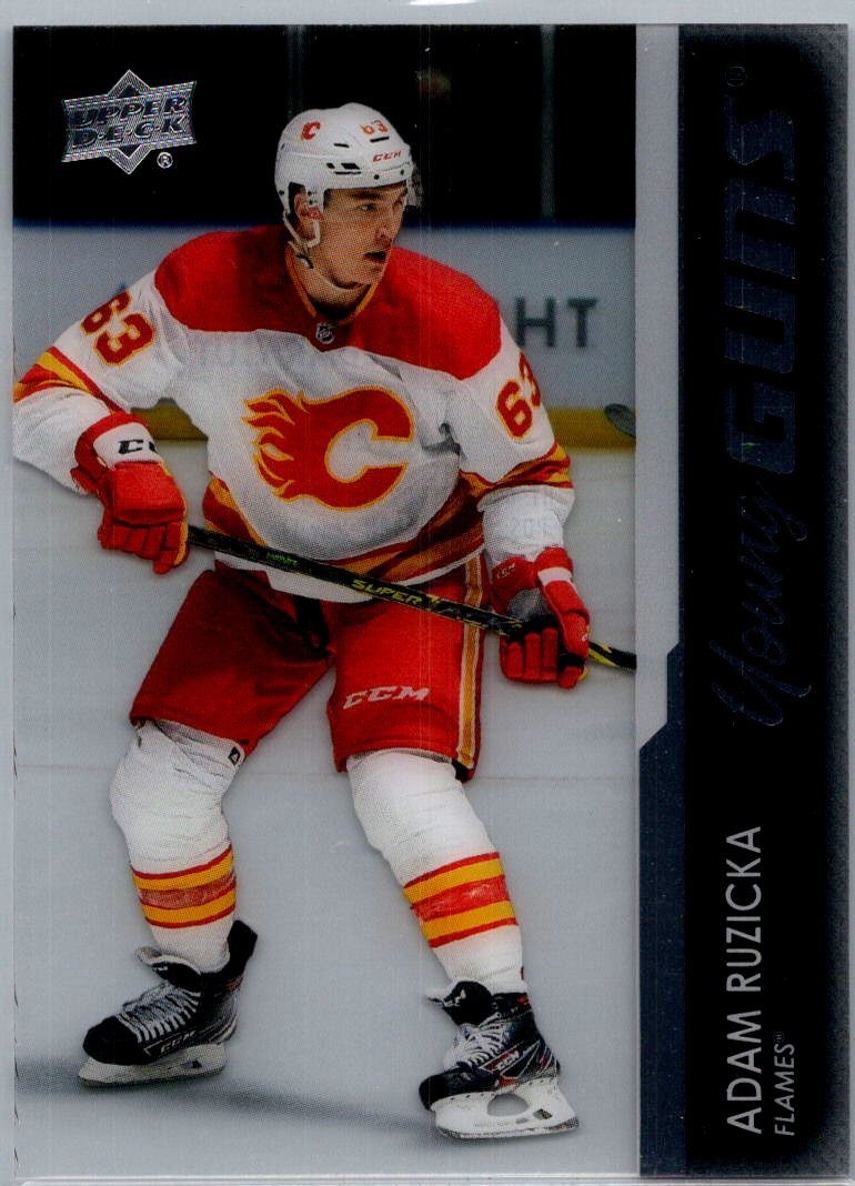 2021-22 Upper Deck Series 2 - Young Guns Adam Ruzicka #465 (RC) Clear Cut