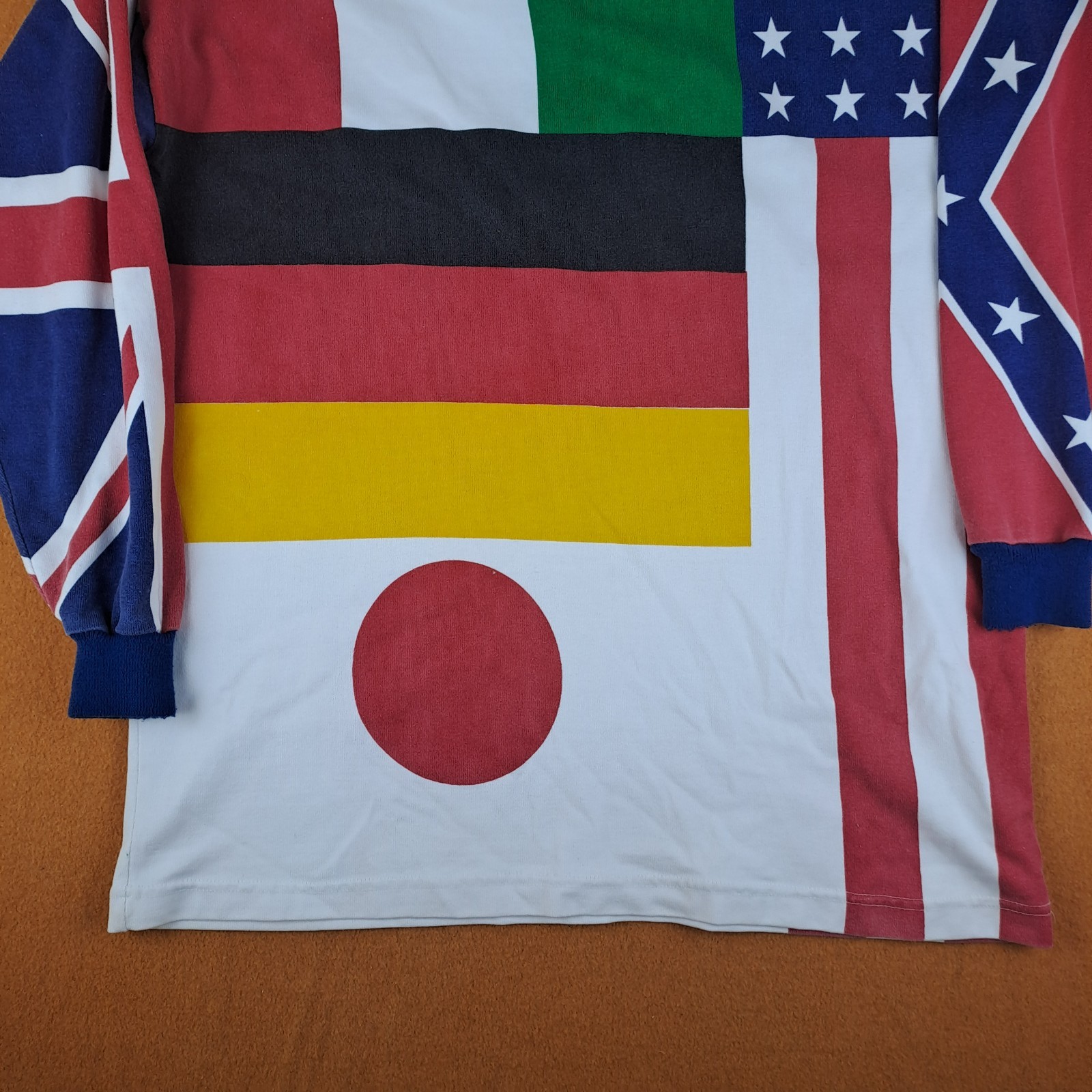 Vintage Canterbury Uglies International Flag Rugby Shirt Mens XL Long Sleeve image 10