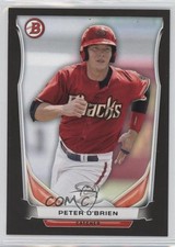 2014 Bowman Draft Top Prospects Asia Exclusive Black Peter O'Brien #TP-40 1u7
