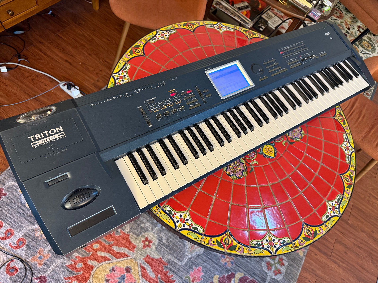 Korg Triton Extreme 76-Key 120-Voice Polyphonic Workstation 