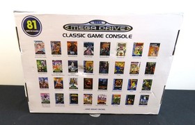 Sega Mega Drive Classic Game Retro Console 81 Built-In Games