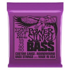 Ernie Ball Nickel RoundWound Power Slinky Bass Strings (55-110)
