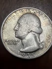 1935-D Washington Quarter  Very Fine Actual Coin One Great Price